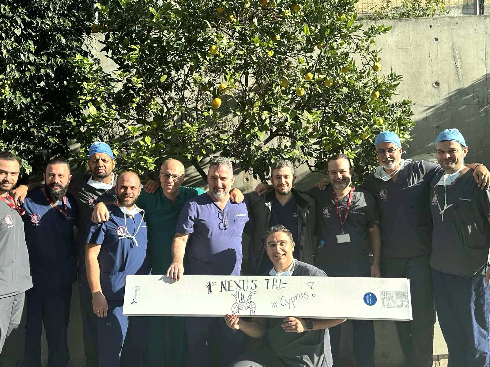 Proud milestone for our aortic team at Aretaeio Hospital