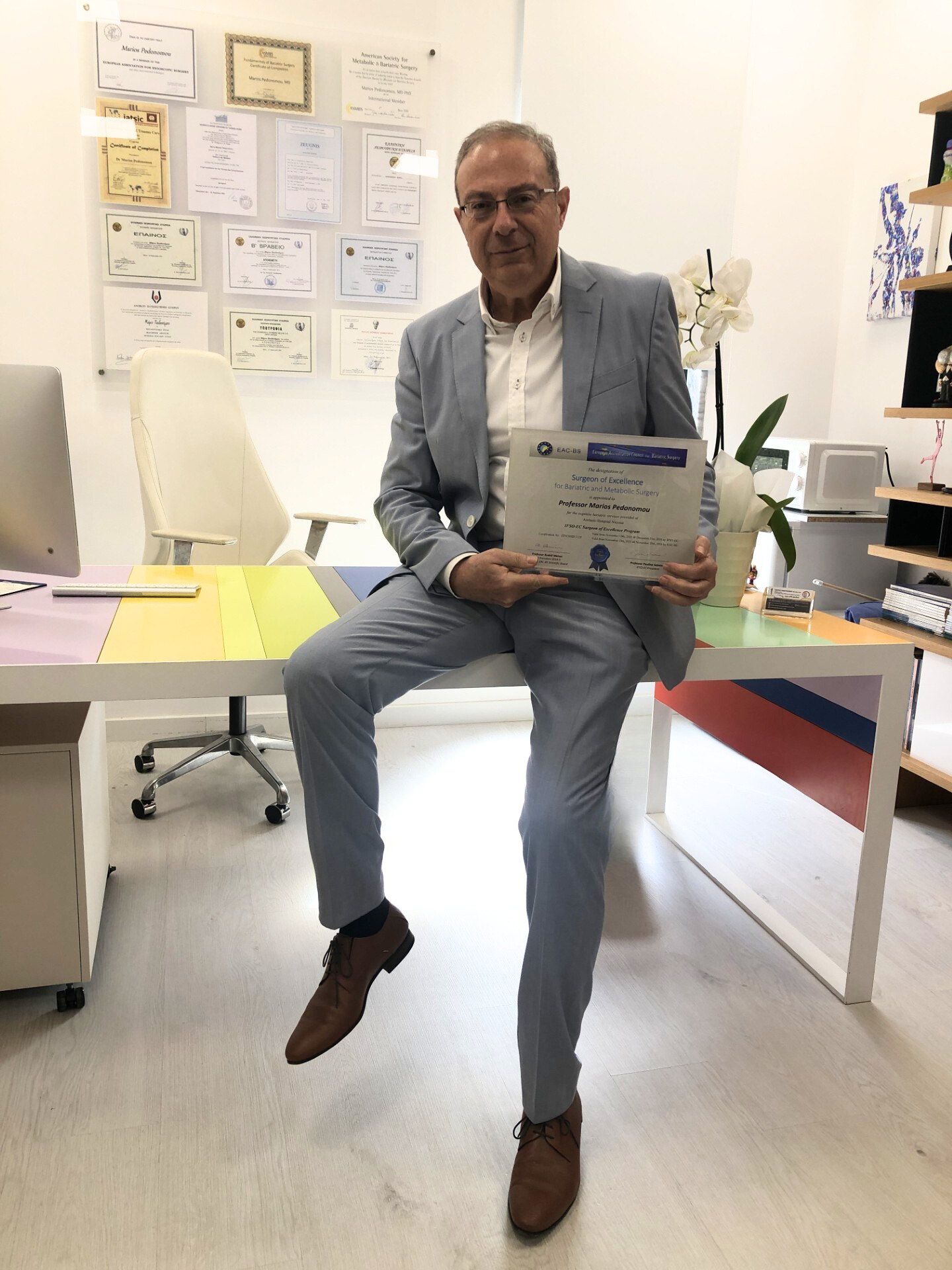 Διεθνής Τιμητική Διάκριση – Δρ. Μάριος Παιδονόμου